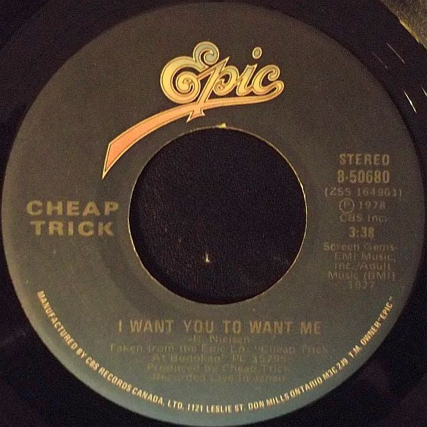 Cheap Trick - I Want You To Want Me