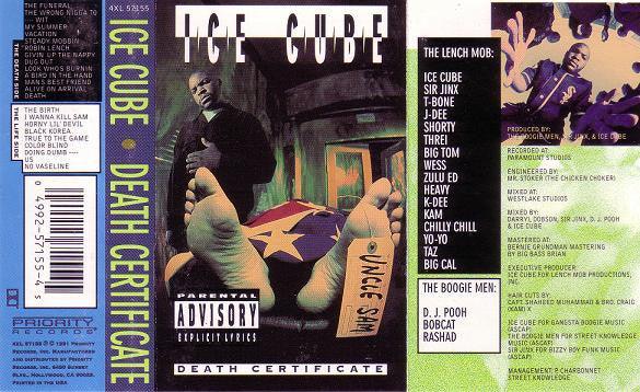 Ice Cube - Death Certificate 1991 - Quarantunes