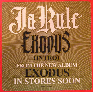 Ja Rule - Exodus (Intro) / Me Vinyl Record