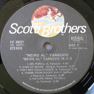 "Weird Al" Yankovic - In 3-D - 1984