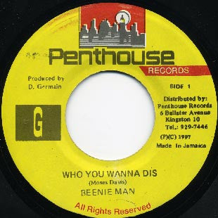 Beenie Man - Who You Wanna Dis