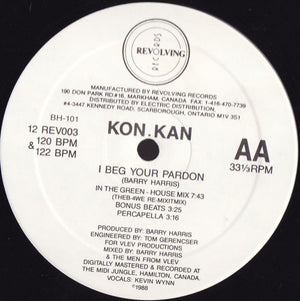 Kon Kan - I Beg Your Pardon - 1988