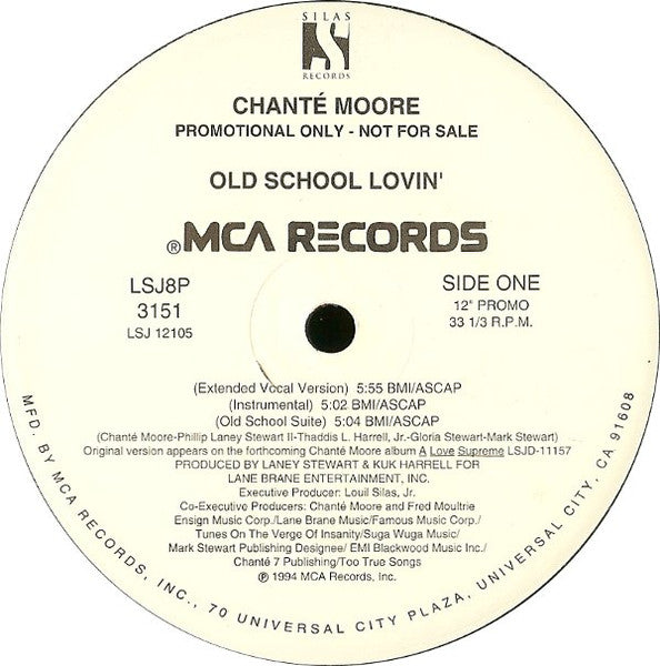 Chanté Moore - Old School Lovin'