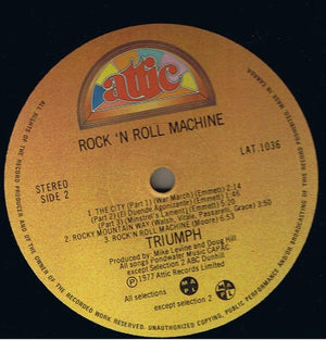 Triumph - Rock & Roll Machine - 1977