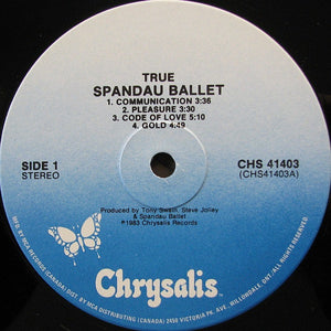 Spandau Ballet - True Vinyl Record