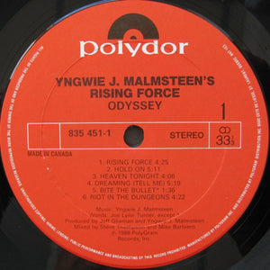 Yngwie J. Malmsteen's Rising Force - Odyssey - 1988