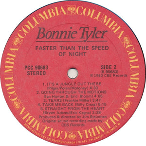 Bonnie Tyler - Faster Than The Speed Of Night - 1983