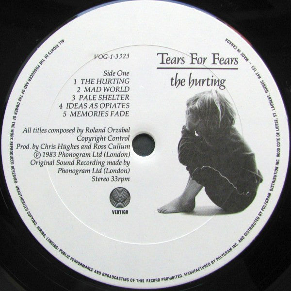 Tears For Fears - The Hurting - 1983