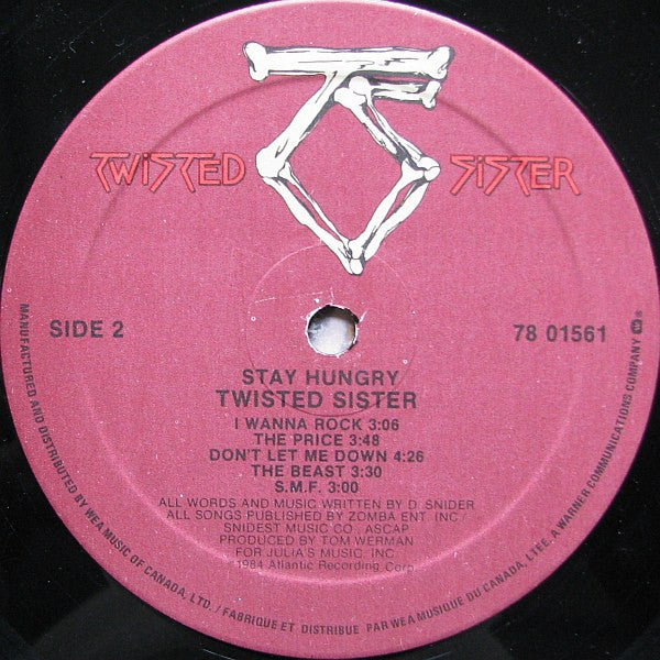 Twisted Sister - Stay Hungry - 1984