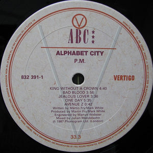 ABC - Alphabet City - 1987