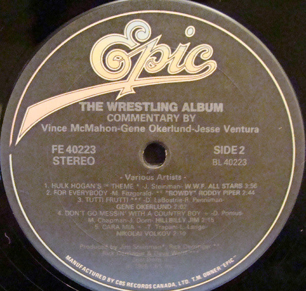 Various - The Wrestling Album - 1985