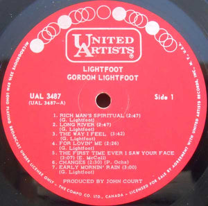 Gordon Lightfoot - Lightfoot Vinyl Record