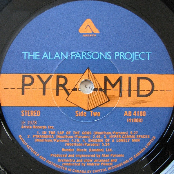 Alan Parsons Project, The - Pyramid - 1978