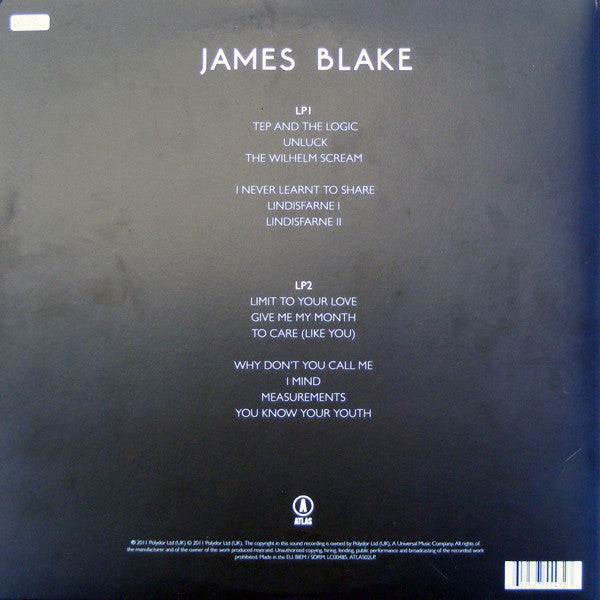 James Blake - James Blake Vinyl Record