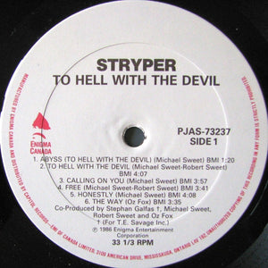 Stryper - To Hell With The Devil - 1986