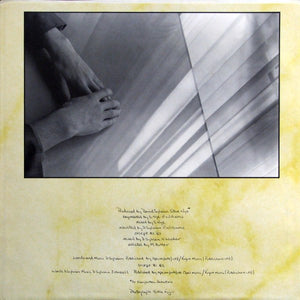 David Sylvian - Brilliant Trees - 1984