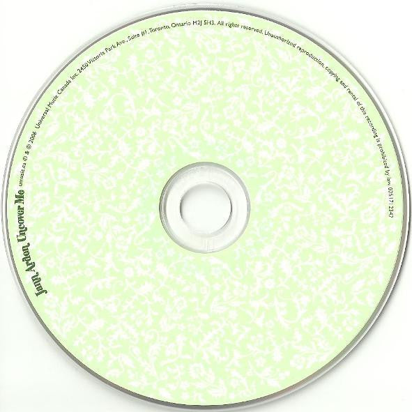 Jann Arden - Uncover Me (CD) - 2006