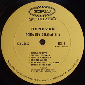 Donovan - Donovan's Greatest Hits