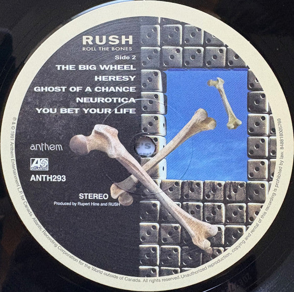 Rush - Roll The Bones - 2025