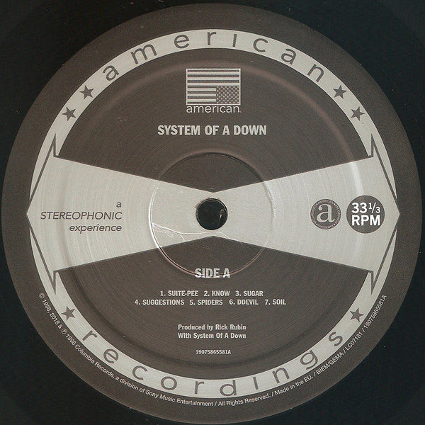 System Of A Down - System Of A Down - 2018