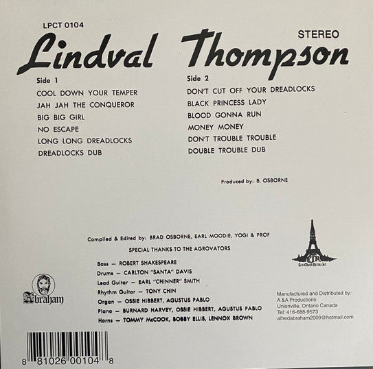 Linval Thompson - Cool Down -