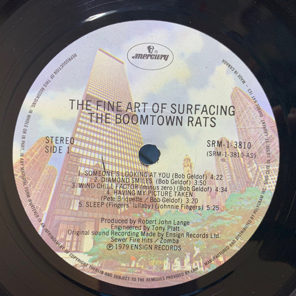 Boomtown Rats, The - The Fine Art Of Surfacing - 1979