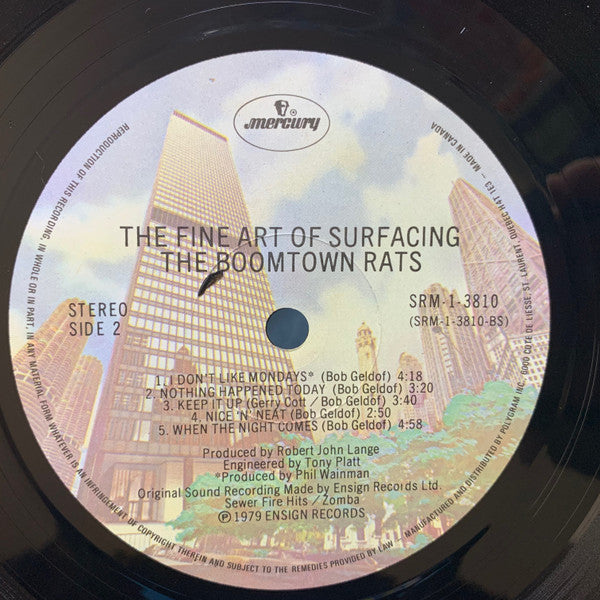 Boomtown Rats, The - The Fine Art Of Surfacing - 1979
