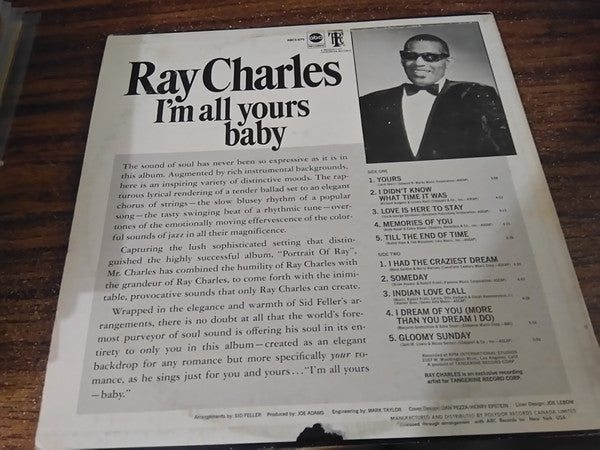 Ray Charles - I'm All Yours-Baby! - 1969