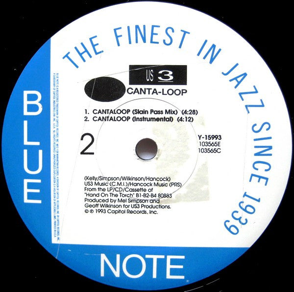 Us3 Featuring Rahsaan & Gerard Presencer - Cantaloop - 1993