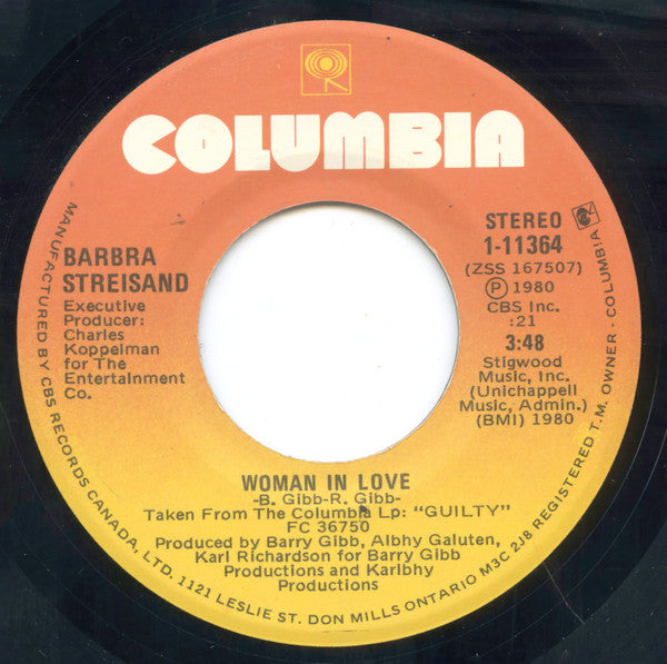 Barbra Streisand - Woman In Love