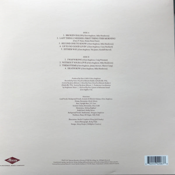 Chris Stapleton - From A Room: Volume 1 Vinyl Record