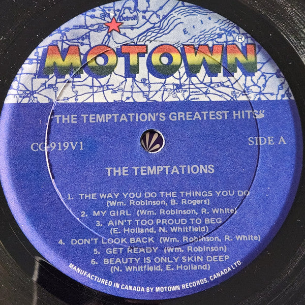 The Temptations - Greatest Hits