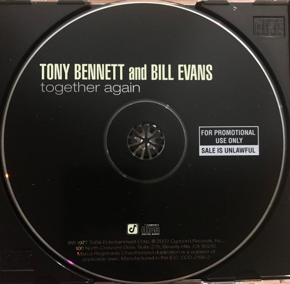 Tony Bennett & Bill Evans - Together Again (CD) - 2003