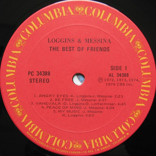 Loggins And Messina - The Best Of Friends