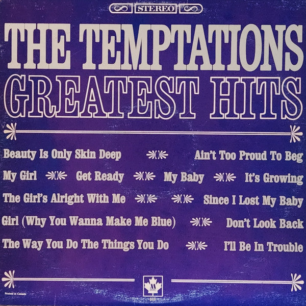 The Temptations - Greatest Hits