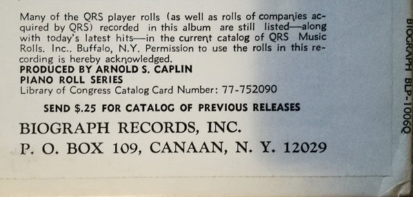 Scott Joplin - 1916