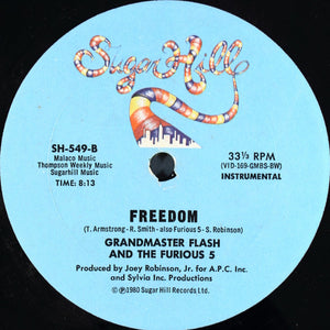 Grandmaster Flash & The Furious Five - Freedom - 1980