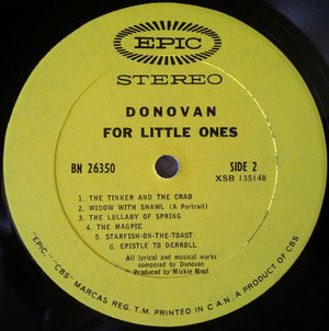 Donovan - For Little Ones 1968 - Quarantunes