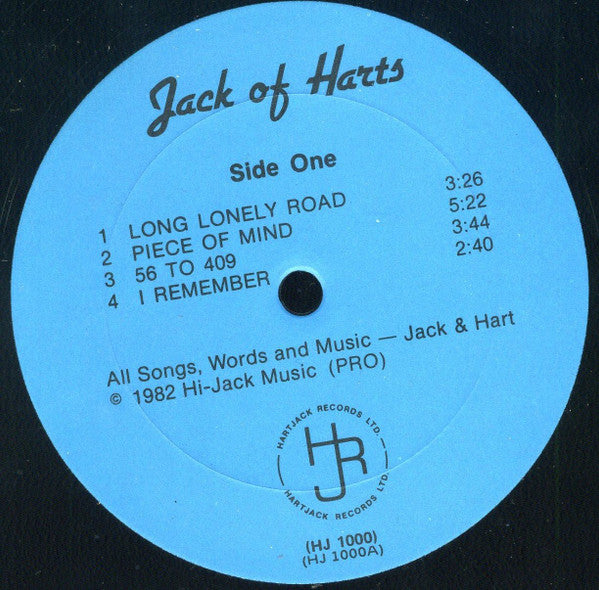 Jack Of Harts - Jack Of Harts - 1982