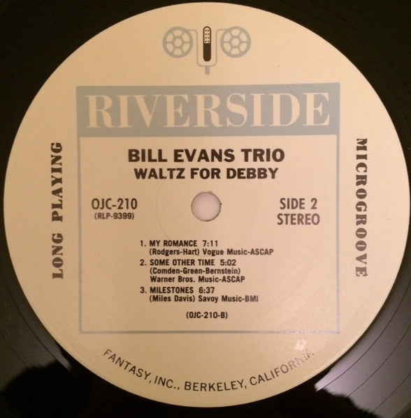 Bill Evans Trio, The With Scott LaFaro, Paul Motian - Waltz For Debby - 1985