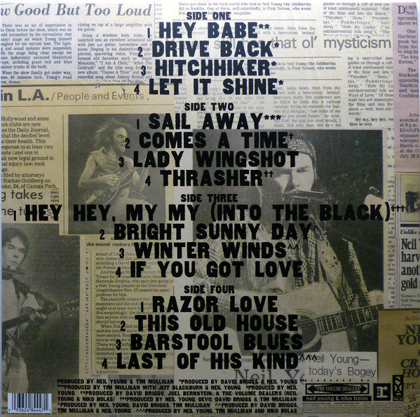 Neil Young - Neil Young Archives Vol. III Takes - 2024