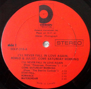 Unknown Artist - I'll Never Fall In Love Again, Romeo & Juliet, Come Saturday Morning -