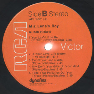 Wilson Pickett - Miz Lena's Boy - 1973