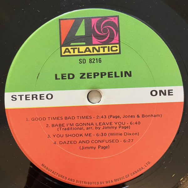 Led Zeppelin - Led Zeppelin Vinyl Record