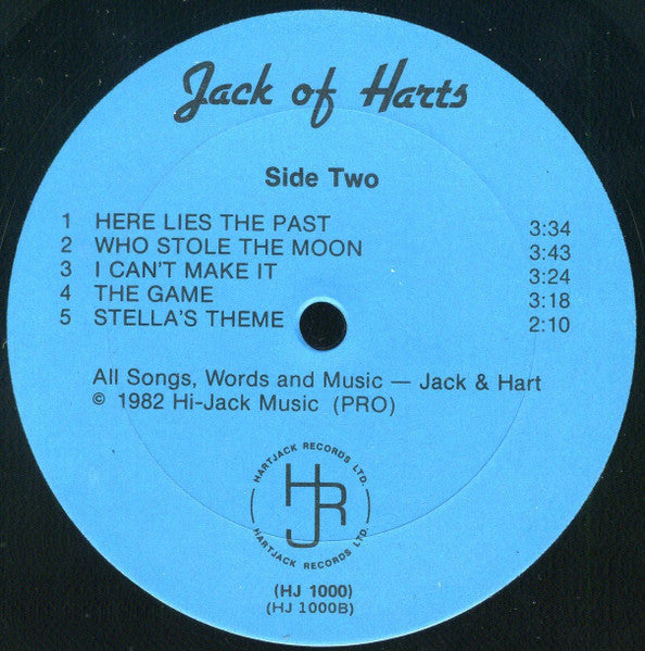 Jack Of Harts - Jack Of Harts - 1982