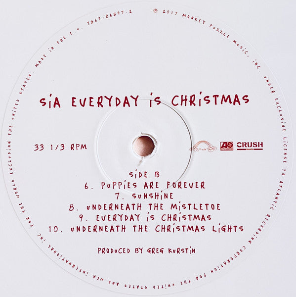 Sia - Everyday Is Christmas