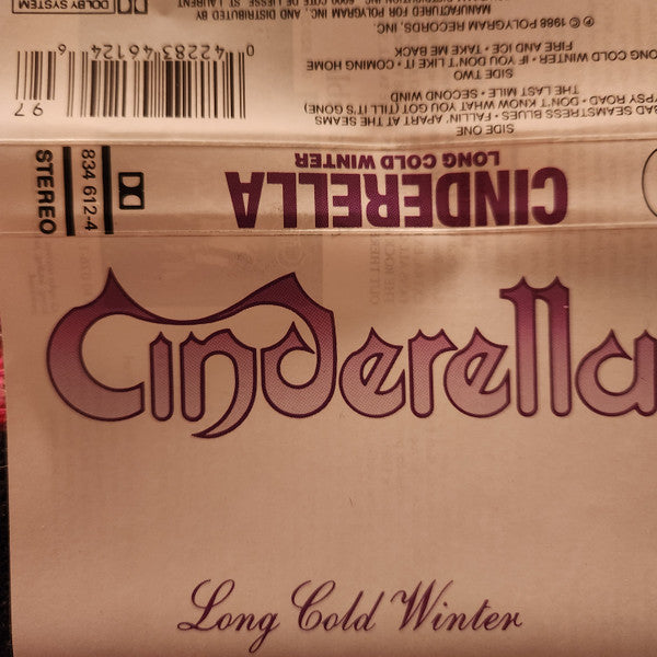 Cinderella  - Long Cold Winter Vinyl Record