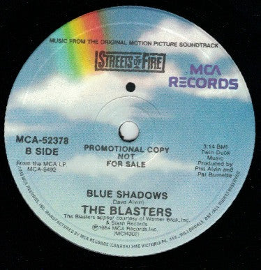 Dan Hartman / Blasters, The - I Can Dream About You / Blue Shadows - 1984