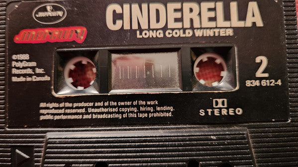 Cinderella  - Long Cold Winter Vinyl Record