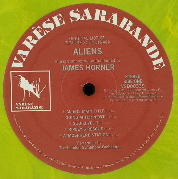 James Horner - Aliens (Original Motion Picture Soundtrack)